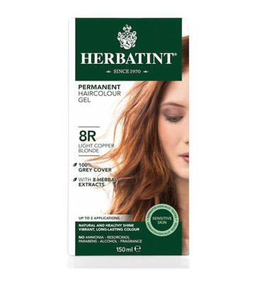 Herbatint 8R Licht koper blond (150ml) 150ml