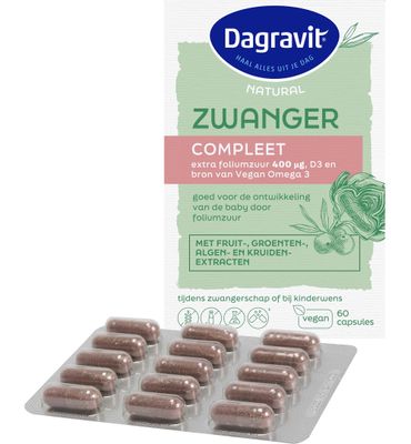 Dagravit Natural zwanger capsules (60ca) 60ca