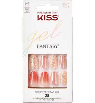 Kiss Gel fantasy nails problem solve (1set) 1set