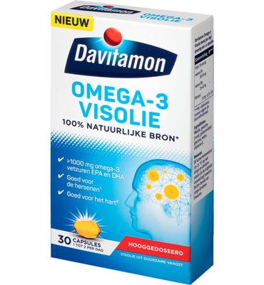 Davitamon Omega 3 visolie (60ca) 60ca