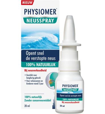 Physiomer Neusspray natuurlijk (20ml) 20ml