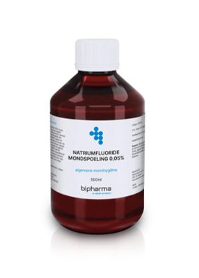 Bipharma Natriumfluoride 0,05% mondspoe ling (500ml) 500ml