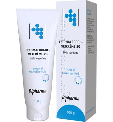 Bipharma Cetomacrogol vetcreme 20 (100g) 100g