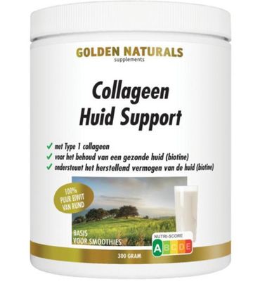 Golden Naturals Collageen huid support rund (300g) 300g