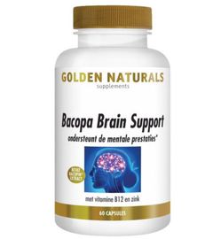 Golden Naturals Golden Naturals Bacopa brain support (60ca)