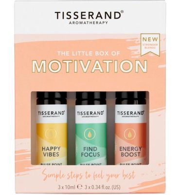 Tisserand Little box of motivation 3 x 10ml (30ml) 30ml