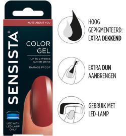 Sensista Sensista Color gel nuts about you (7.5ml)