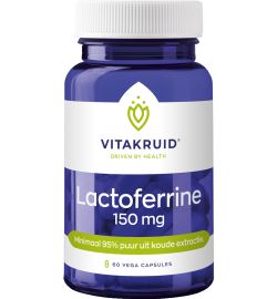 Vitakruid Vitakruid Lactoferrine 150 mg minimaal 95% puur + C (60vc)
