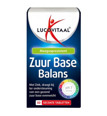 Lucovitaal Zuurbase tabletten (50tb) 50tb