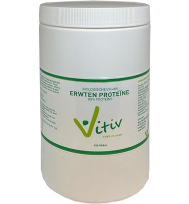 Vitiv Erwten proteine 80% vegan bio (350g) 350g