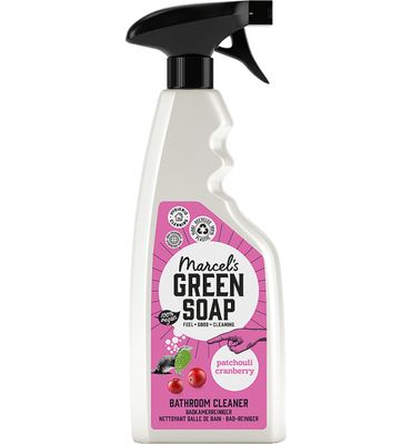 Marcel's Green Soap badkamerspray patchouli & cranberry (500ml) 500ml