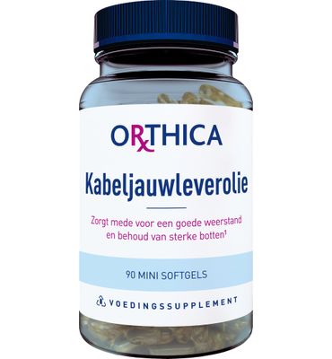 Orthica kabeljauwleverolie orthic# (90sft) 90sft