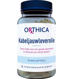 Orthica Orthica kabeljauwleverolie orthic# (90sft)
