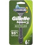 Gillette Sensor 3 wegwerpmesjes (6st) 6st thumb