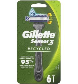 Gillette Gillette Sensor 3 wegwerpmesjes (6st)