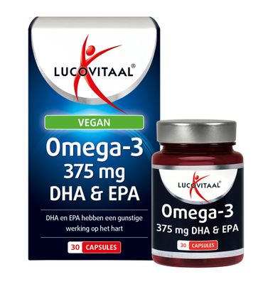 Lucovitaal Omega-3 375mg EPA & DHA vegan (30ca) 30ca