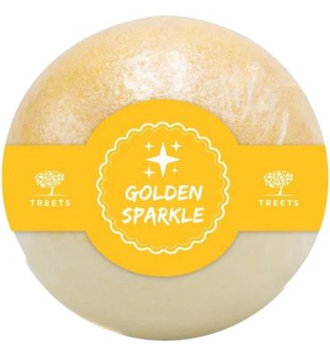 Treets Bath ball glitter golden spark (1st) 1st