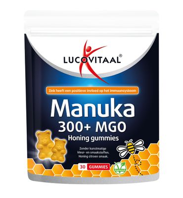 Lucovitaal Manuka honing 300 MGO (30st) 30st
