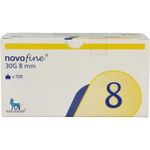 Novo Nordisk Novofine naalden 0.30 x 8 mm 3 0 gram (100st) 100st thumb