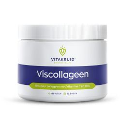 Vitakruid Vitakruid Pure viscollageen met vitamine C & zink (125g)