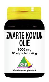 SNP Snp Zwarte komijn olie 1000 mg (30sft)