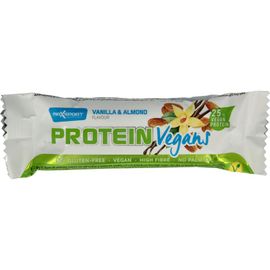 Maxsport Maxsport Protein vegan reep vanilla-alm ond (40g)