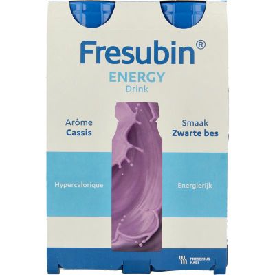 Fresubin Energy drink cassis 200ml (4st) 4st