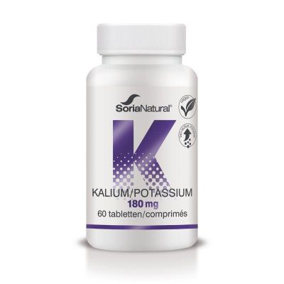 Soria Natural Kalium potassium 180mg (60tb) 60tb