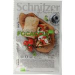Schnitzer Focaccia 4 stuks biologisch (220g) 220g thumb