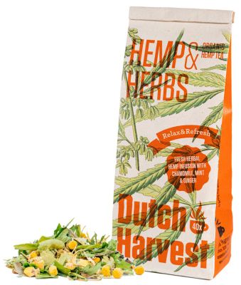 Dutch Harvest Hemp & herbs organic tea bio (40g) 40g