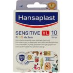 Hansaplast Sensitive kids XL (10st) 10st thumb