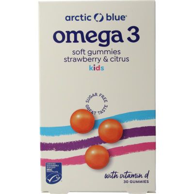 Arctic Blue Omega 3 gummies DHA, EPA en vi tamine D (30st) 30st