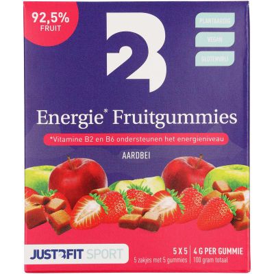 Just2Bfit Fruit boost energy (25st) 25st
