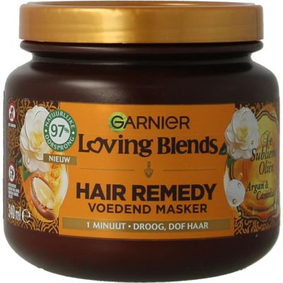 Garnier Loving blends masker argan & c ameliaolie subliem (340ml) 340ml