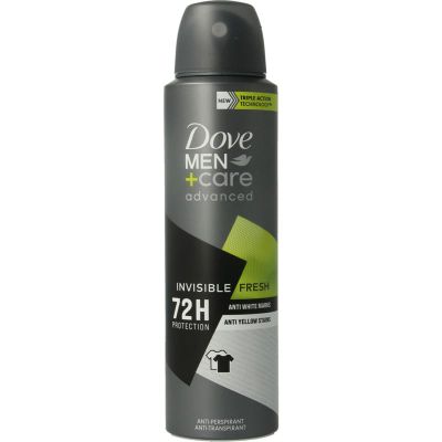 Dove Deodorant spray men+ care invi sible fresh (150ml) 150ml
