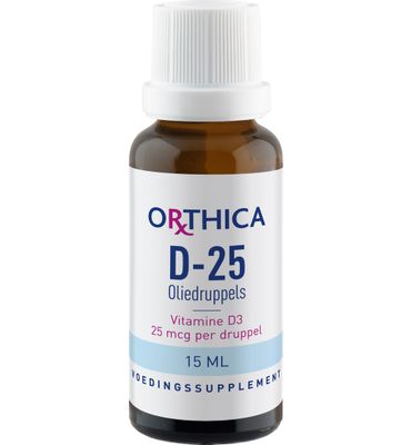Orthica D-25 oliedruppels (15 ml) null