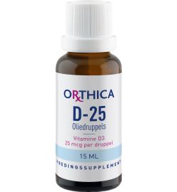 Orthica Orthica D-25 oliedruppels (15 ml)