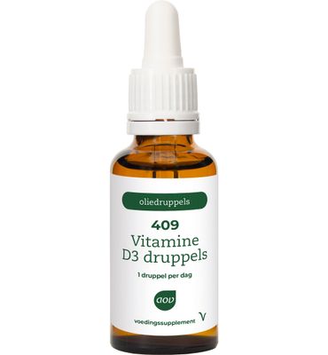AOV 409 Vitamine D3 druppels (25 m null