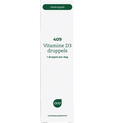 AOV 409 Vitamine D3 druppels (25 m null