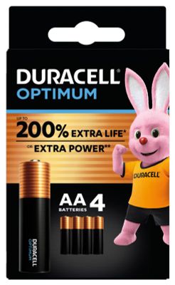 Duracell Alka optimum AA (4st) 4st