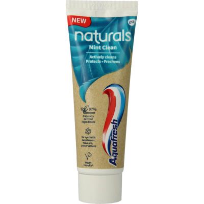 Aquafresh Tandpasta naturals mint clean (75ml) 75ml