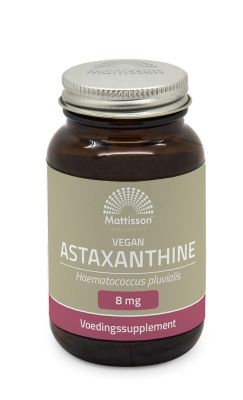 Mattisson Vegan astaxanthine 8mg (60vc) 60vc