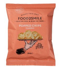 Food2Smile Food2Smile Popped chips classic (25g)