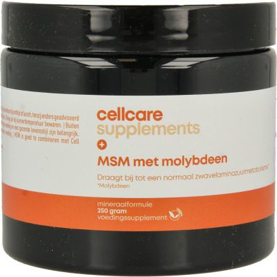 CellCare MSM met molybdeen (250g) 250g