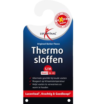 Lucovitaal Thermo Berber Slof 36-40 (S/M) null