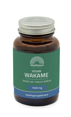 Mattisson Wakame 1000mg - bevat van nature jodium (60vc) 60vc