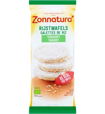 Zonnatura Rijstwafels yoghurt bio (100g) 100g