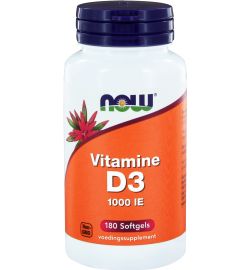 Now Now Vitamine D3 1000IE (180sft)
