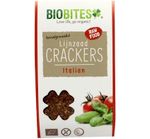 Biobites Raw food lijnzaad cracker Italian (30G) 30G thumb