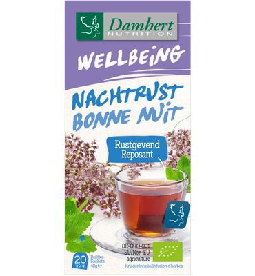 Damhert Tea time goede nachtrust thee bio (20st) 20st